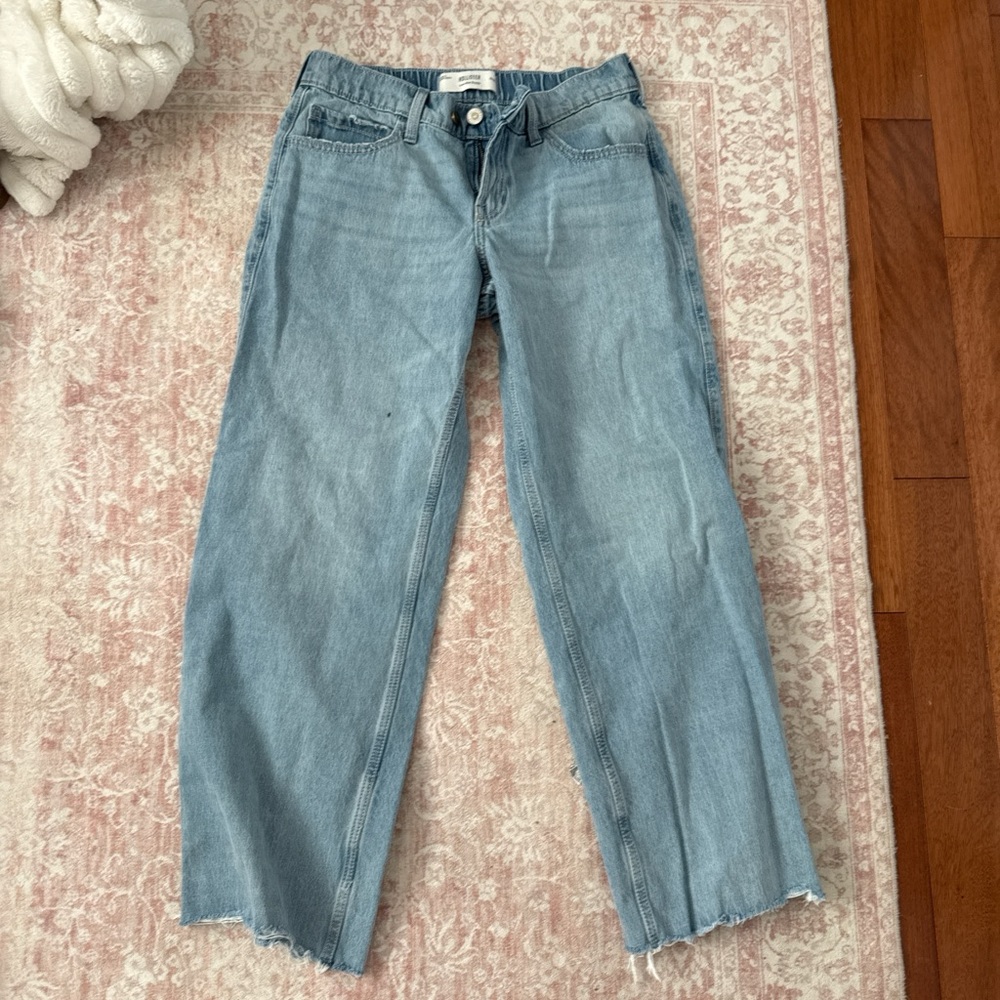 Women's Light Blue Jeans stretch waist